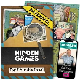 Tatort – Reif für die Insel Krimispiel für Erwachsene – Krimigame – spannendes Detektivspiel – Escape Room Spiel – Tatortspiel – Mordfall lösen