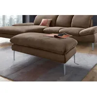 W.Schillig Hocker »enjoy&MORE«, Füße silber matt, Breite 106 cm