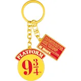 Grupo Erik Schlüsselanhänger Ringe Harry Potter Schlüsselring Gelis 9 3/4 - Offizieller Harry Potter Fanartikel Geschenke