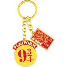 Grupo Erik Schlüsselanhänger Ringe Harry Potter Schlüsselring Gelis 9 3/4 - Offizieller Harry Potter Fanartikel Geschenke