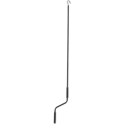 Markisenkurbel für Markisen, Handkurbel Kurbel, 150cm ~ anthrazit