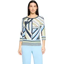 Betty Barclay 3/4-Arm-Shirt Blau/Grün 36