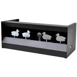 vidaXL Kugelfangkasten 4+1 Ziele Pendelkasten Kugelfang Motiv Enten Luftgewehr