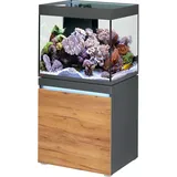 Eheim Incpiria 230 Aquariumkombination mit Förderpumpe und beleuchtbaren Unterschrank Graphit/Natur