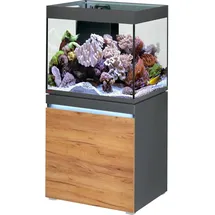 Eheim Incpiria 230 Aquariumkombination mit Förderpumpe und beleuchtbaren Unterschrank Graphit/Natur