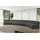 altdecor Wohnlandschaft modulares Sofa Montra-U2 - 581x174x70 cm Grau
