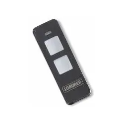 SOMMER Handsender Pearl Twin, schwarz-chrom