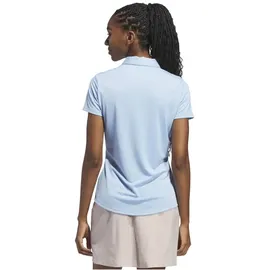 adidas Solid Performance Short Sleeve Poloshirt Clear Sky XS