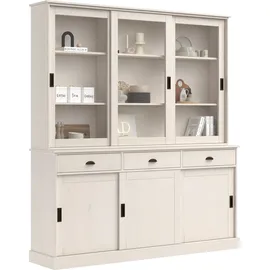 OTTO home Buffet Schröder 170 x 0 x 0 cm Kiefer Weiß