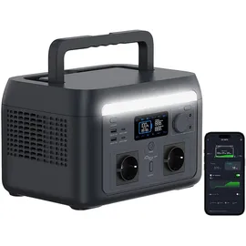 Revolt Tragbare Powerstation & Solargenerator 0,51 kWh