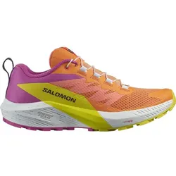 SALOMON Damen Trailrunningschuhe SHOES SENSE RIDE, Bird Of Paradise/White/Sulphur Spri, 38