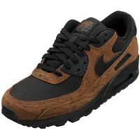 Nike AIR MAX 90 PREMIUM Herren Fashion Sneaker in Tan Black - 44.5 EU