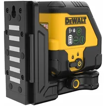 DeWalt Kreuzlinienlaser mit integriertem Akku, grün