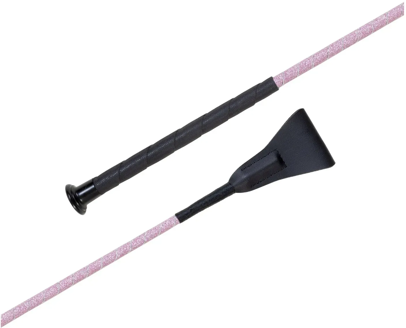 RIDE now Springgerte mit Glitzerschaft rosé