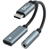 MicroConnect USB-C Adapter 0,13 m Silber