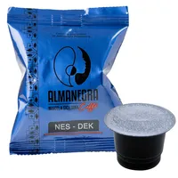 100 600 Kapseln Pads Kaffee Almanegra Kompatibel Nespresso Blend Robuste