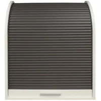 möbel-direkt.de Araks Jalousieschrank 69 x 44 x 86 cm weiß