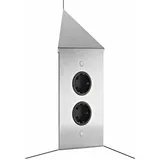 THEBO 17586/200/2C Steckdose 3007-C Energie-Ecksaeule edelstahl