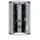 AcquaVapore Komplettdusche mit Schiebetür 100 x 225 cm Schwarz Sicherheitsglas D58-63T0