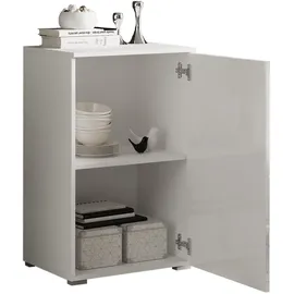 HBZ Spice 50 x 80 x 40 cm Hochglanz Weiß
