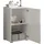 HBZ Spice 50 x 80 x 40 cm Hochglanz Weiß