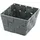 Wenko Badkorb Adria mini Aufbewahrungskorb 14 x 14 x 9 cm grau