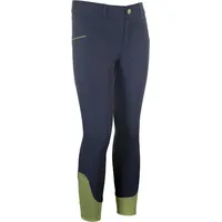 HKM Kinder Claire Silikon-Vollbesatz Reithose, Dunkelblau, 134/140