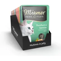 Miamor Feine Filets in Jelly Mixtray Pouch 48x100g