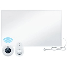 bringer-germany Bringer® Infrarotheizung - 700 (BRIH700) / BRTF: Funk Thermostat und Fernbedienung / Weiß