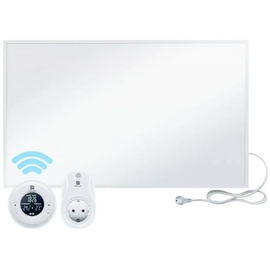 bringer-germany Bringer® Infrarotheizung - 700 (BRIH700) / BRTF: Funk Thermostat und Fernbedienung / Weiß