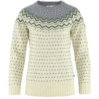 Fjällräven Övik Knit Sweatshirt Chalk White/Flint Grey S