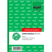 Sigel Sigel, Lieferschein mit Empfangsschein Formularbuch SD013