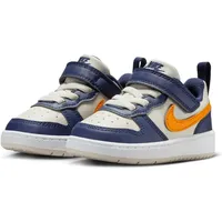 Nike Court Borough Low Recraft Kids Light Orewood Brown/Orange Peel/Midnight Navy 22