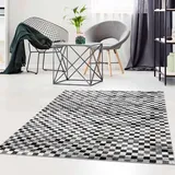Carpet City Moda 1141 Kurzflorteppich 160 x 225 cm Grau