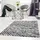 Carpet City Moda 1141 Kurzflorteppich 160 x 225 cm Grau