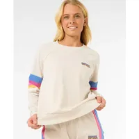 Rip Curl Las Dalias Raglan Sweatshirt - Oatmeal Marle - L