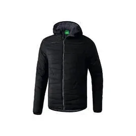 Erima Kinder Steppjacke Schwarz/Dunkelgrau, 152