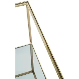 Haku-Möbel Couchtisch Porto Gold 60 x 45 x 60 cm