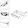 Keuco AVENO Toilettenpapierhalter, starr, zum Kleben/Schrauben, chrom