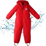 BMS BabyTodds - wasserdichter Overall - 98 rot - 98