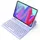 Inateck Tastatur Hülle für iPad 10 Gen. 10,9"/11 Gen. A16 2025, iPad Air 11" M3/M2 (2025/2024) Lila
