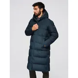Ombre Wintermantel blau M