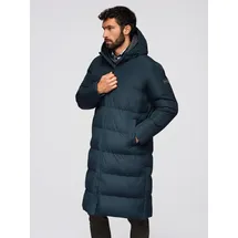 Ombre Wintermantel blau M