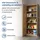home collective Mehrzweckschrank 74 x 35 x 180 cm Beige