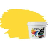 RyFo Colors Fassadenfarbe Silikonharz Fassadenfarbe Zinkgelb 3l, 1 L ca. 6 m2, Wasserabweisend, diffusionsfähig, schützt vor Schmutz, Algen, Pilzen gelb