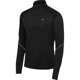 New Line Half Zip Midlayer Schwarz XL