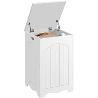 Yaheetech Wäschekorb Wäschesammler Wäschesack Wäschetruhe mit Deckel, 96L Wäschesortierer