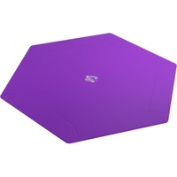 Gamegenic Magnetic Dice Tray Hexagonal Black&Purple
