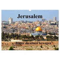 Calvendo Jerusalem, Bilder die einen bewegen (Wandkalender 2026 DIN