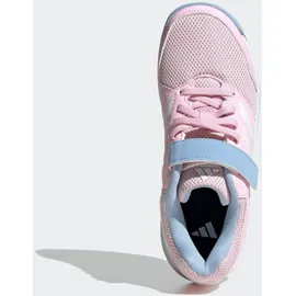 adidas Kinder Hallenschuhe Speedcourt Indoor, Größe 38 - Clear Pink/Ftwr White/Glow blue - 38